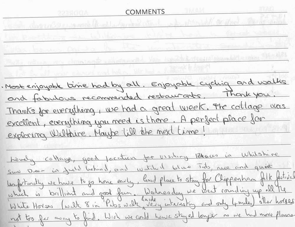 Cherry 2009 Guestbook